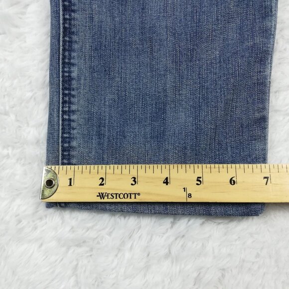 Democracy Womens Jeans Skinny Ankle Blue Denim Medium Wash "Ab"solution 8 - Picture 9 of 11